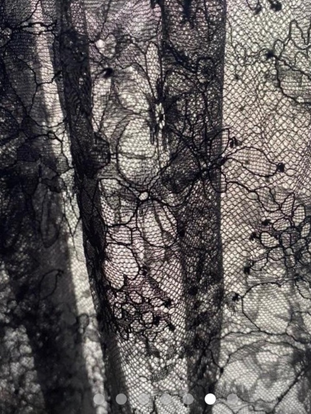 Victoria’s Secret Lace Midi Skirt Sheer Overlay Whimsigoth Fairy Witchy Grunge - Picture 6 of 7